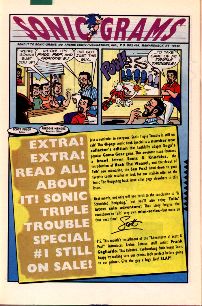 Sonic - Archie Adventure Series October 1995 Page 26